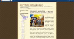 Desktop Screenshot of deputadogervasiosilva.blogspot.com