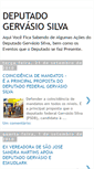 Mobile Screenshot of deputadogervasiosilva.blogspot.com