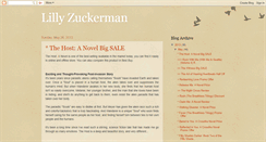 Desktop Screenshot of lillyzuckerman.blogspot.com