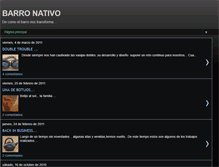Tablet Screenshot of elbarronativo.blogspot.com