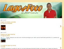 Tablet Screenshot of lagoemfoco.blogspot.com