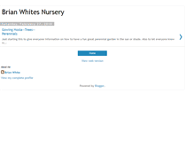 Tablet Screenshot of brianwhitesnursery.blogspot.com