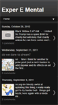 Mobile Screenshot of exper-e-mental.blogspot.com