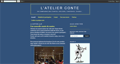 Desktop Screenshot of latelierconte.blogspot.com