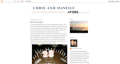 Desktop Screenshot of chrisanddaneile.blogspot.com