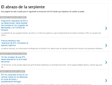 Tablet Screenshot of elabrazodelaserpiente.blogspot.com