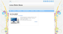 Desktop Screenshot of linuxdistro-news.blogspot.com