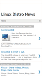 Mobile Screenshot of linuxdistro-news.blogspot.com