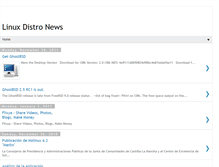 Tablet Screenshot of linuxdistro-news.blogspot.com