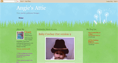 Desktop Screenshot of angiesattic.blogspot.com