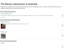 Tablet Screenshot of daveyjourney.blogspot.com