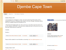 Tablet Screenshot of djembecapetown.blogspot.com