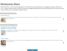 Tablet Screenshot of democracia-ahora.blogspot.com