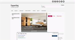 Desktop Screenshot of copywritingside.blogspot.com