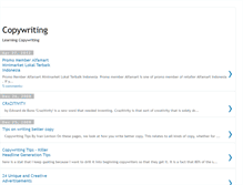 Tablet Screenshot of copywritingside.blogspot.com