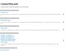 Tablet Screenshot of commuterland.blogspot.com