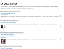 Tablet Screenshot of lasarandanga.blogspot.com