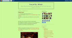 Desktop Screenshot of falafelroad.blogspot.com