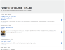 Tablet Screenshot of futureofhearthealth.blogspot.com