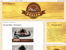 Tablet Screenshot of chocolatedocelembrancas.blogspot.com