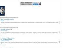 Tablet Screenshot of beritajuventus.blogspot.com