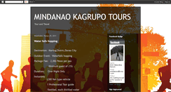 Desktop Screenshot of mindanaokagrupotours.blogspot.com