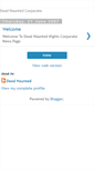 Mobile Screenshot of deadhaunted-corp.blogspot.com