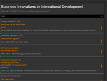 Tablet Screenshot of businessinnovations4development10.blogspot.com