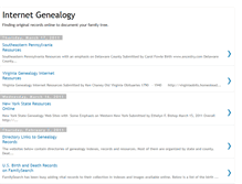 Tablet Screenshot of internetgenealogy.blogspot.com