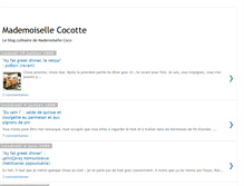 Tablet Screenshot of mademoisellecocotte.blogspot.com