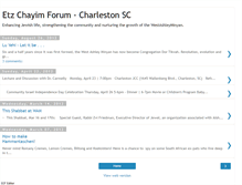 Tablet Screenshot of etzchayimforum.blogspot.com