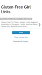Mobile Screenshot of glutenfreegirllinks.blogspot.com