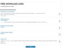 Tablet Screenshot of freedownloadsites.blogspot.com