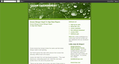 Desktop Screenshot of greenviro.blogspot.com
