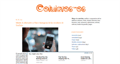 Desktop Screenshot of celulares-es.blogspot.com