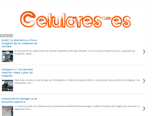 Tablet Screenshot of celulares-es.blogspot.com