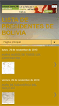 Mobile Screenshot of lista-de-presidentes-de-bolivia.blogspot.com