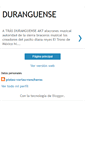 Mobile Screenshot of pistas-duranguense.blogspot.com