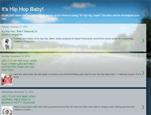 Tablet Screenshot of itshiphopbaby.blogspot.com