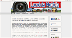 Desktop Screenshot of lucrecianoticia.blogspot.com