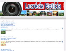 Tablet Screenshot of lucrecianoticia.blogspot.com