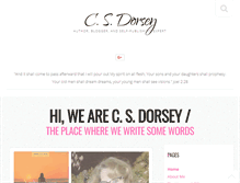 Tablet Screenshot of csdorsey.blogspot.com