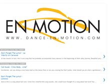 Tablet Screenshot of enmotiondanceschool.blogspot.com