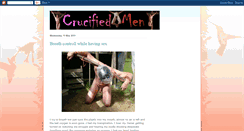 Desktop Screenshot of crucified-men.blogspot.com