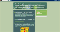 Desktop Screenshot of eclatroofing.blogspot.com
