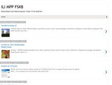 Tablet Screenshot of ilimppfskb.blogspot.com