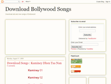 Tablet Screenshot of download-bollywood-song.blogspot.com