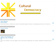 Tablet Screenshot of cultural-democracy.blogspot.com