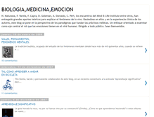 Tablet Screenshot of medicinayemocion.blogspot.com