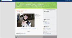 Desktop Screenshot of freedmanfamilyaz.blogspot.com